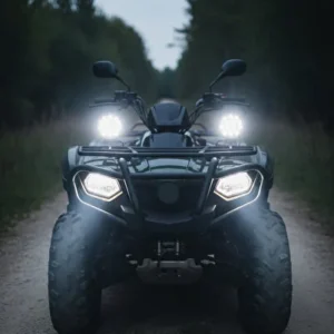 Atv-Utv ve Motosiklet Led Sis Farı Yuvarlak 12V 27W 9 LED 10-30V DC